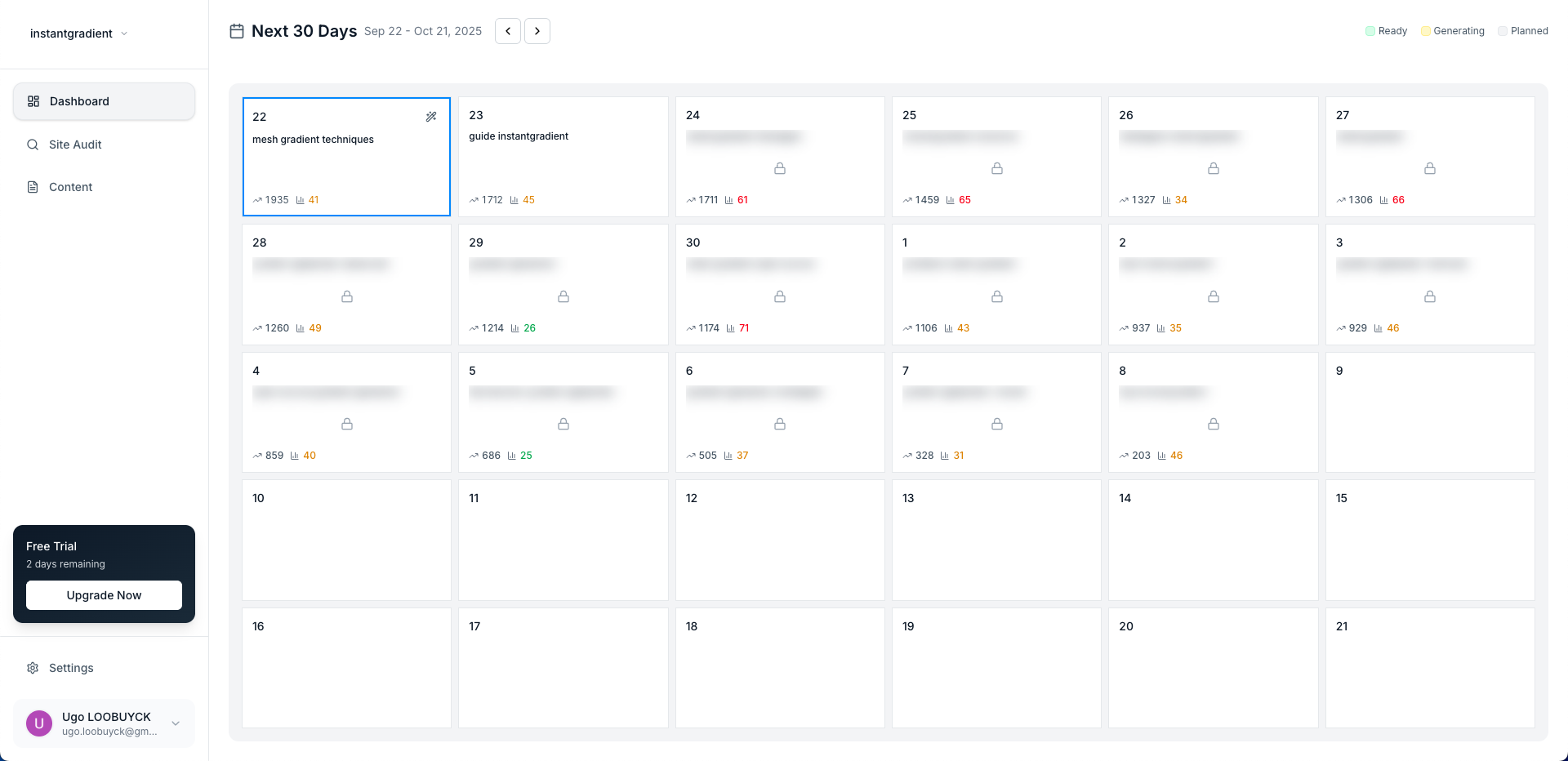 Dashboard Preview